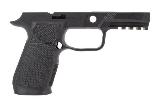 wilson combat carry size grip module sig p320 black no safety features a textured finish